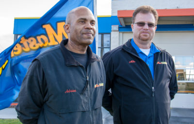 Adrian Brown and Mike Cook