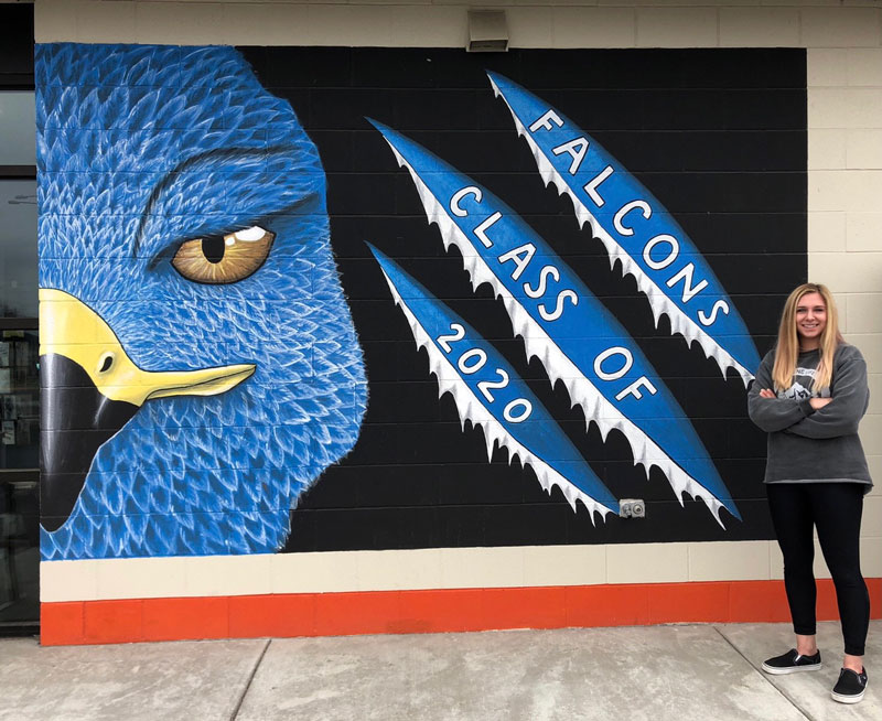 mural and artist skyview