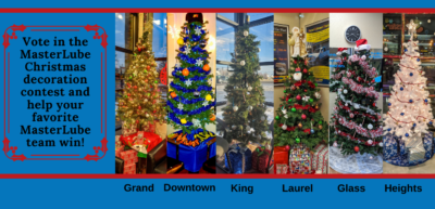 Masterlube Christmas decoration contest 2019