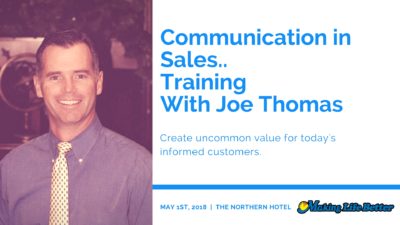 Joe Thomas Sales Training