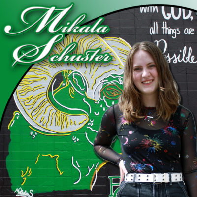 Billings Central Catholic High muralist Mikala Schuster