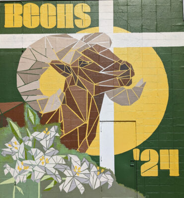 Billings Central High mural 2024