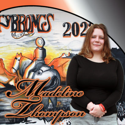 Billings Senior High muralist Madeline Thompson