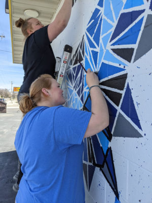 skyview high mural