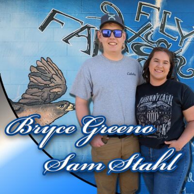 Skyview High School muralists Sam Stahl and Bryce Greeno