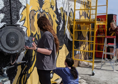 west high mural
