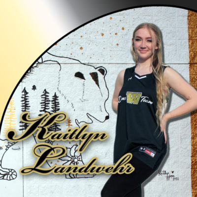 Billings West High School muralist Kaitlyn Landwehr